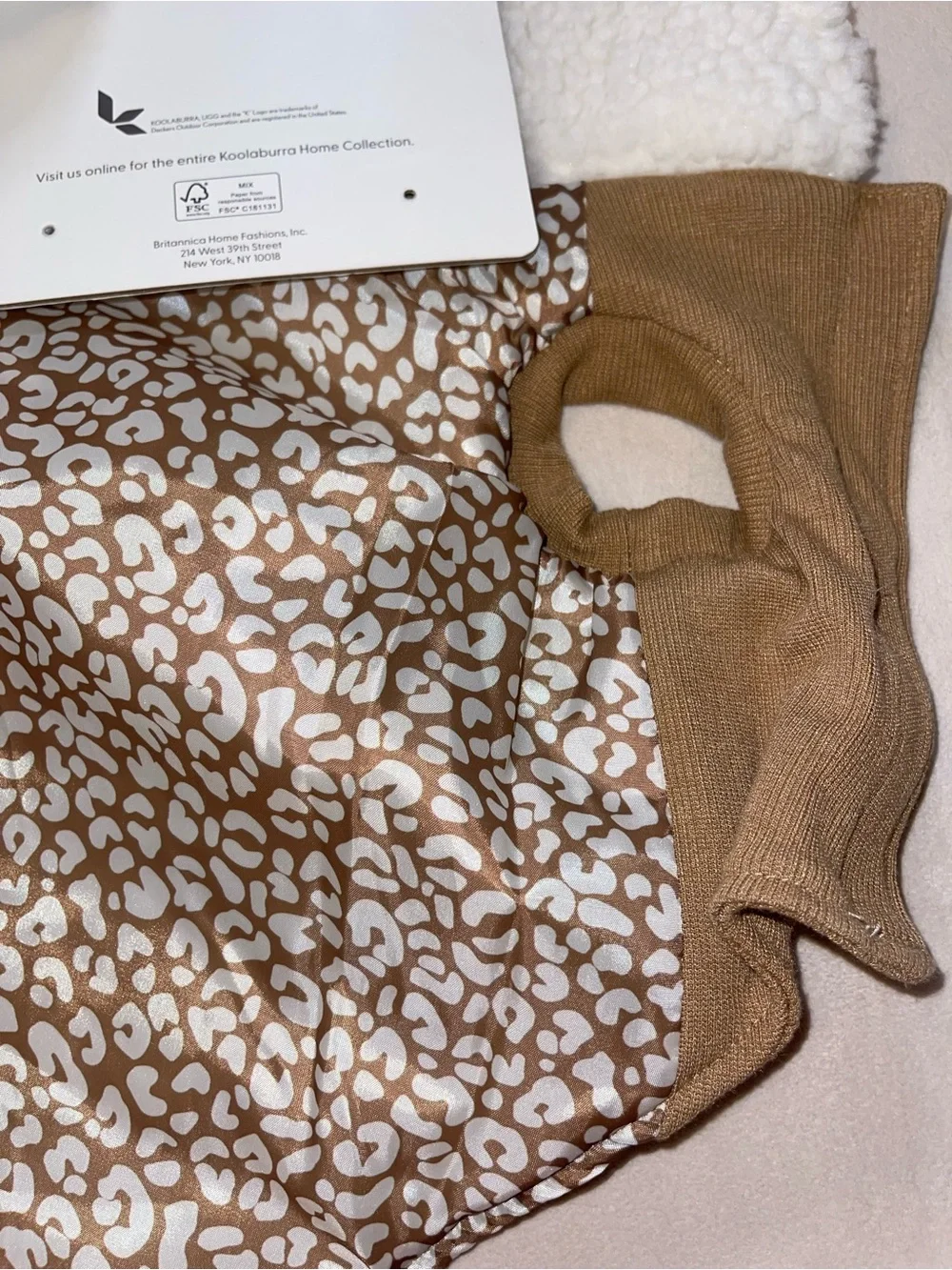Koolaburra cozy sherpa